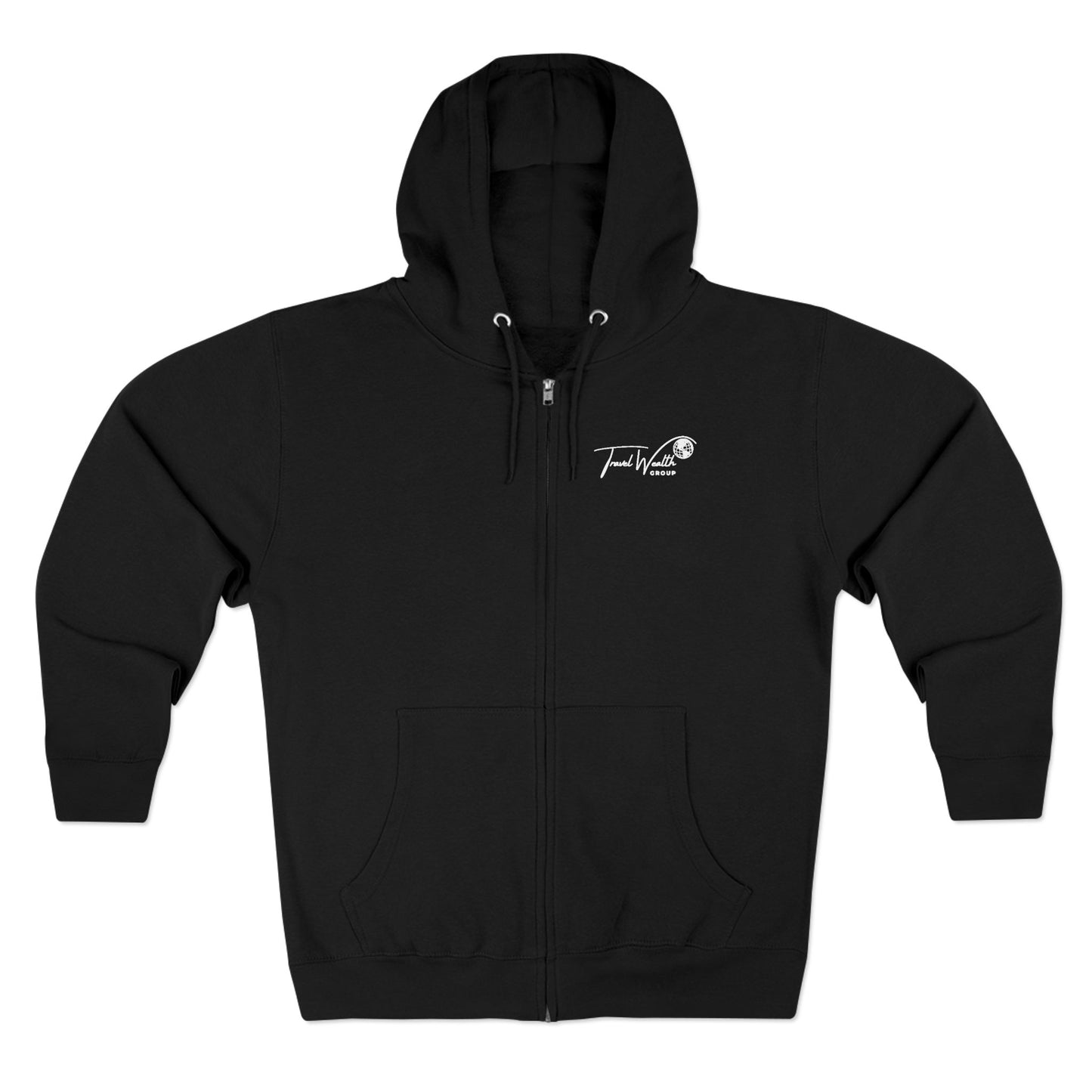 Unisex Zip Hoodie I May talk about travel Non- Stop