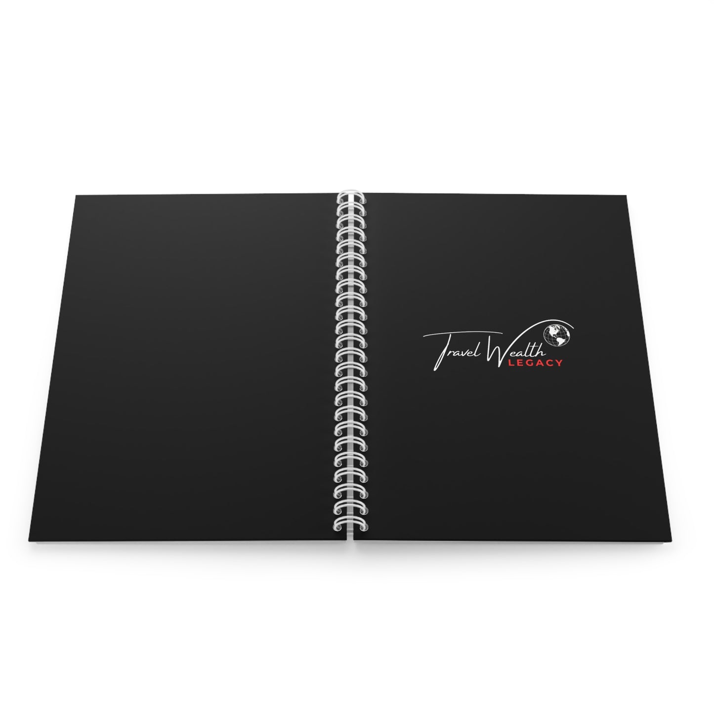 Legacy Travel Wealth Spiral Notebook - Perfect for Notes and Ideas