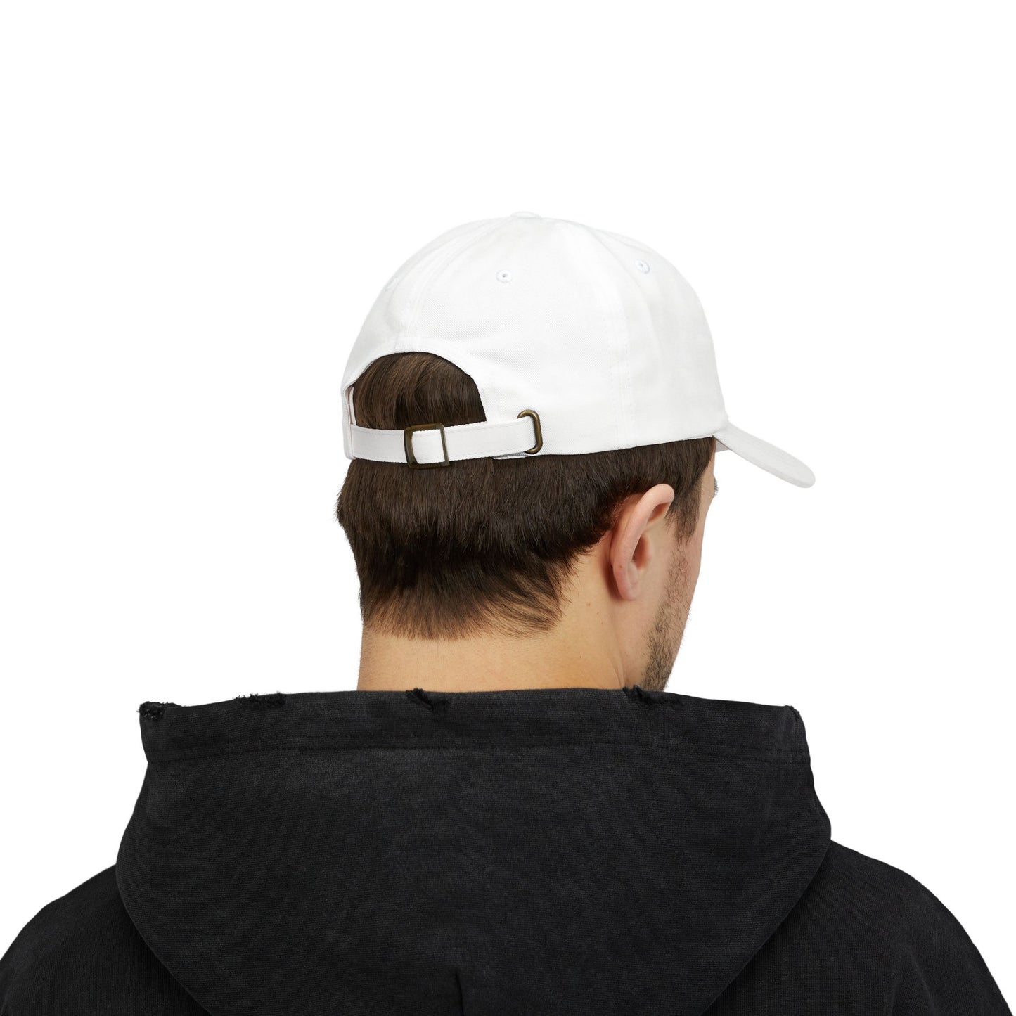 Travel Wealth Classic Dad Cap - Relaxed White Baseball Hat