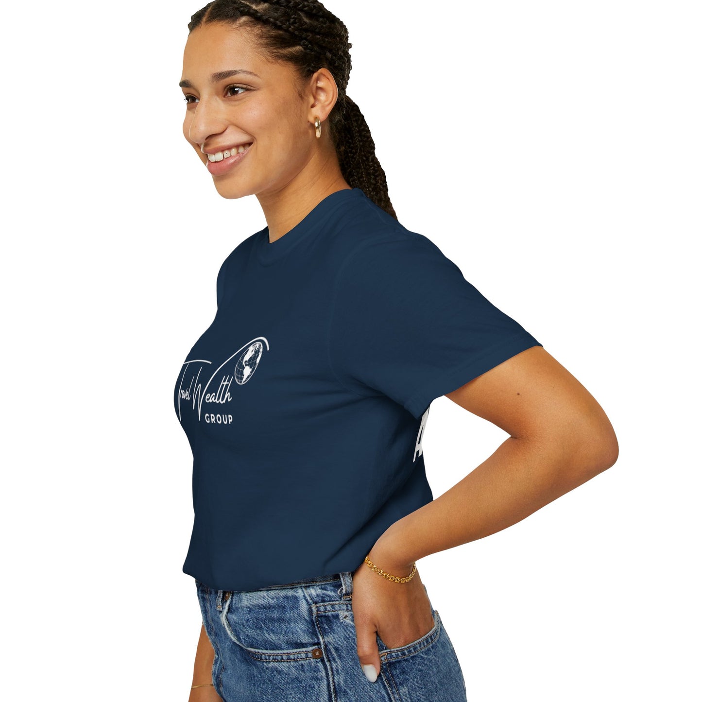 Unisex Garment-Dyed T-shirt I may Talk About Travel Non-Stop