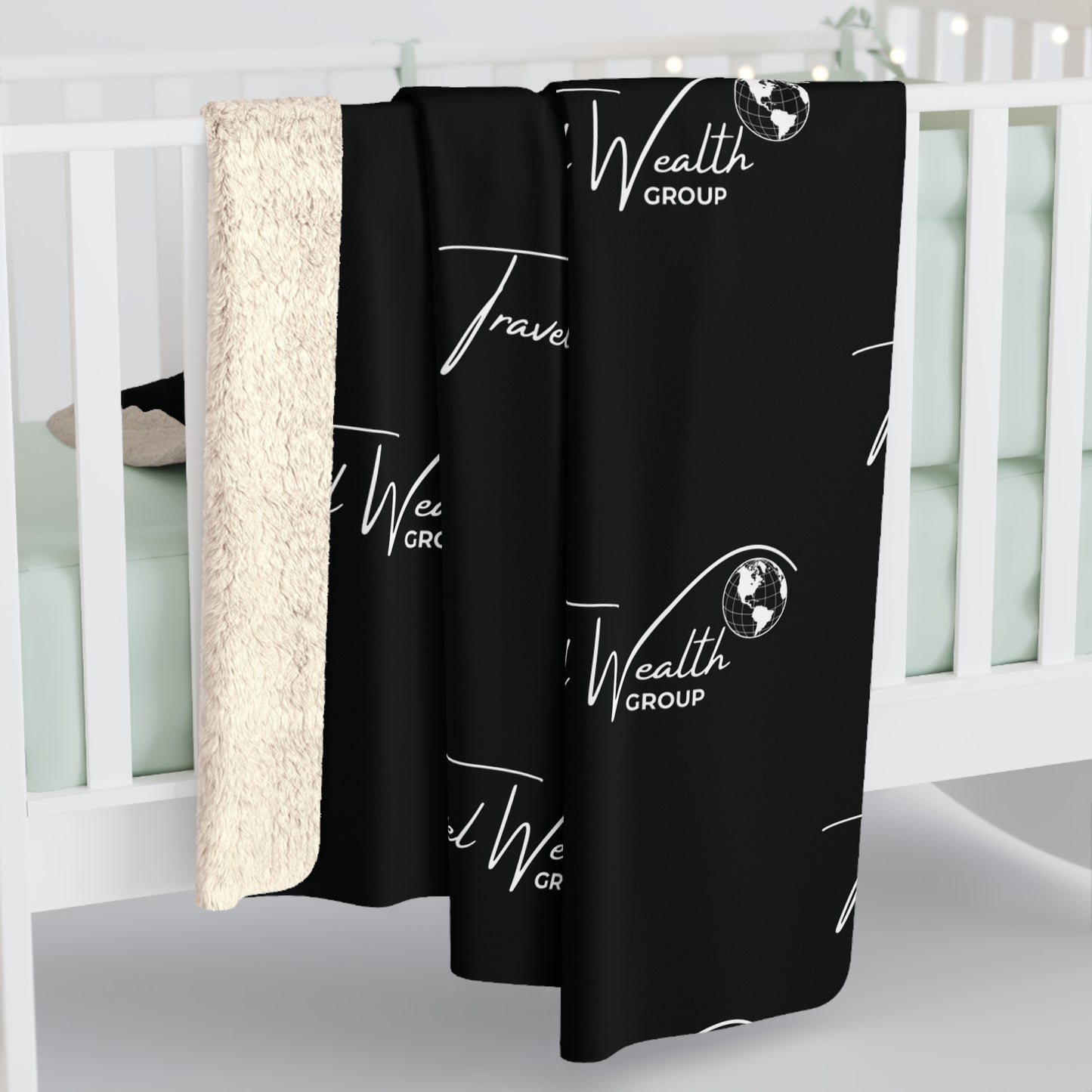 Logo Sherpa Fleece Blanket