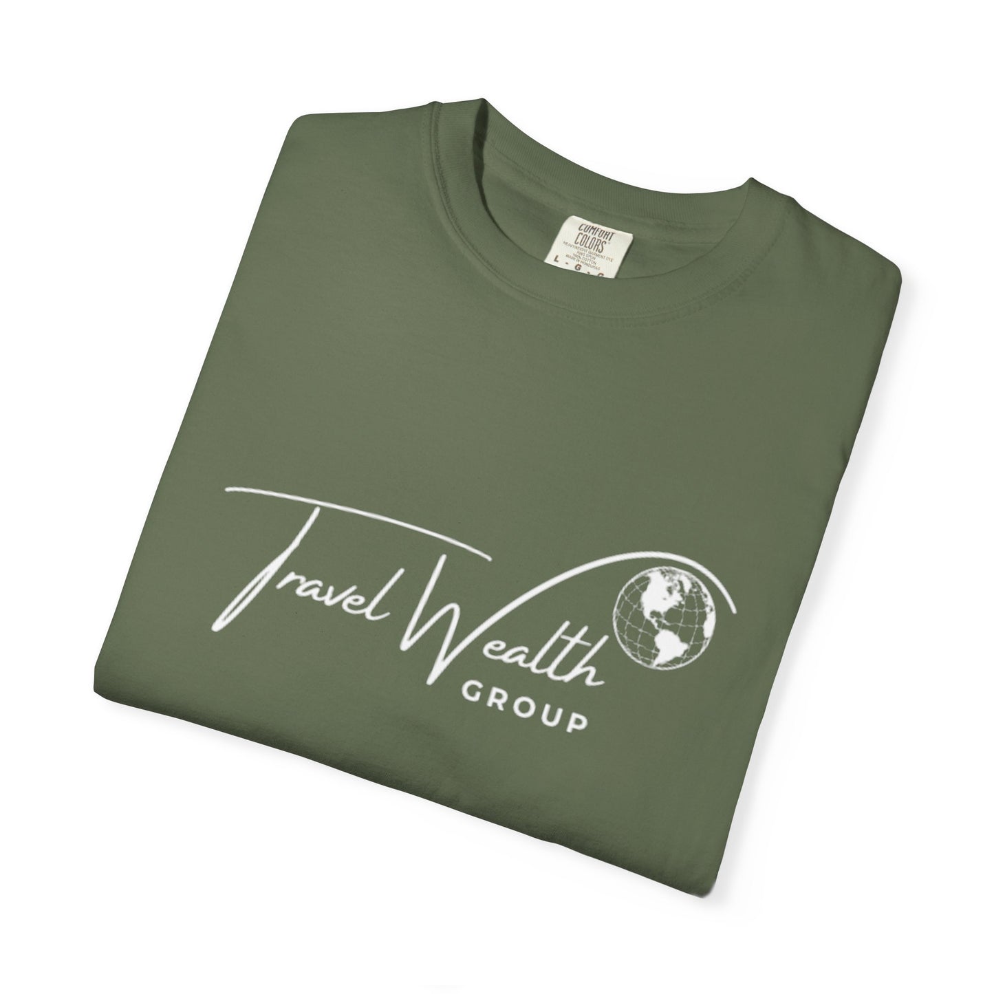 Unisex Garment-Dyed T-shirt I may Talk About Travel Non-Stop