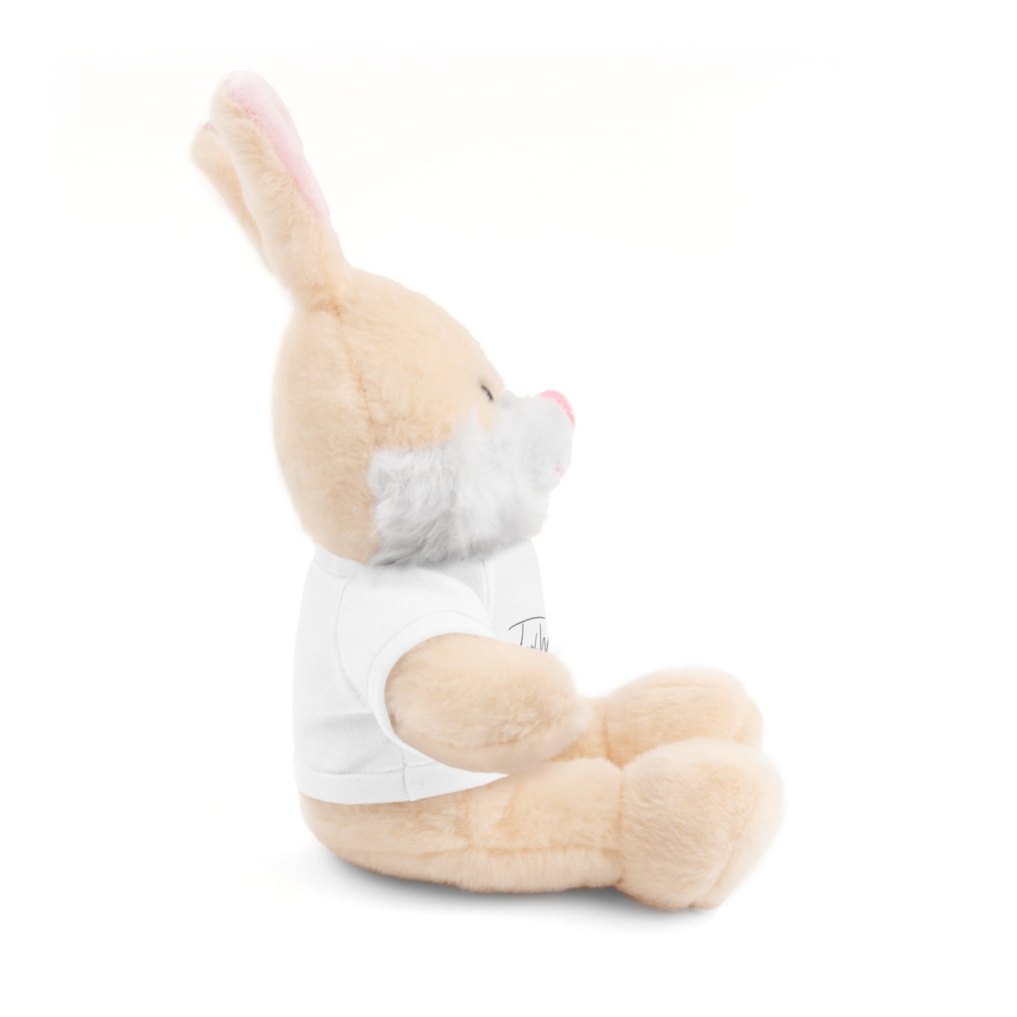 Personalized Stuffed Animal with Custom Tee - Perfect Gift for Kids and Celebrations