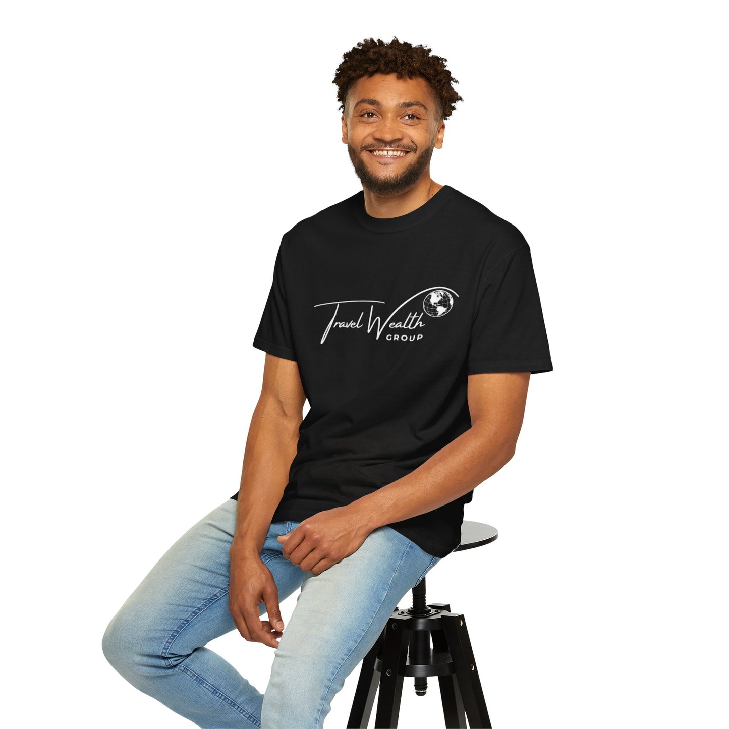 Unisex Garment-Dyed T-shirt I may Talk About Travel Non-Stop