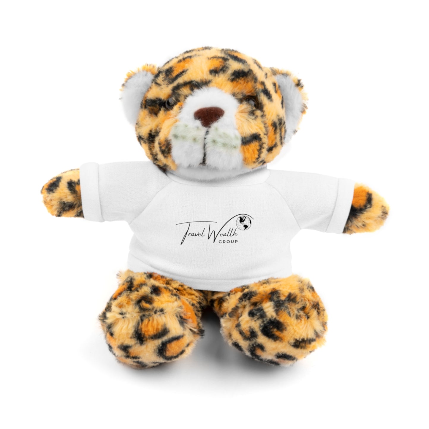Personalized Stuffed Animal with Custom Tee - Perfect Gift for Kids and Celebrations