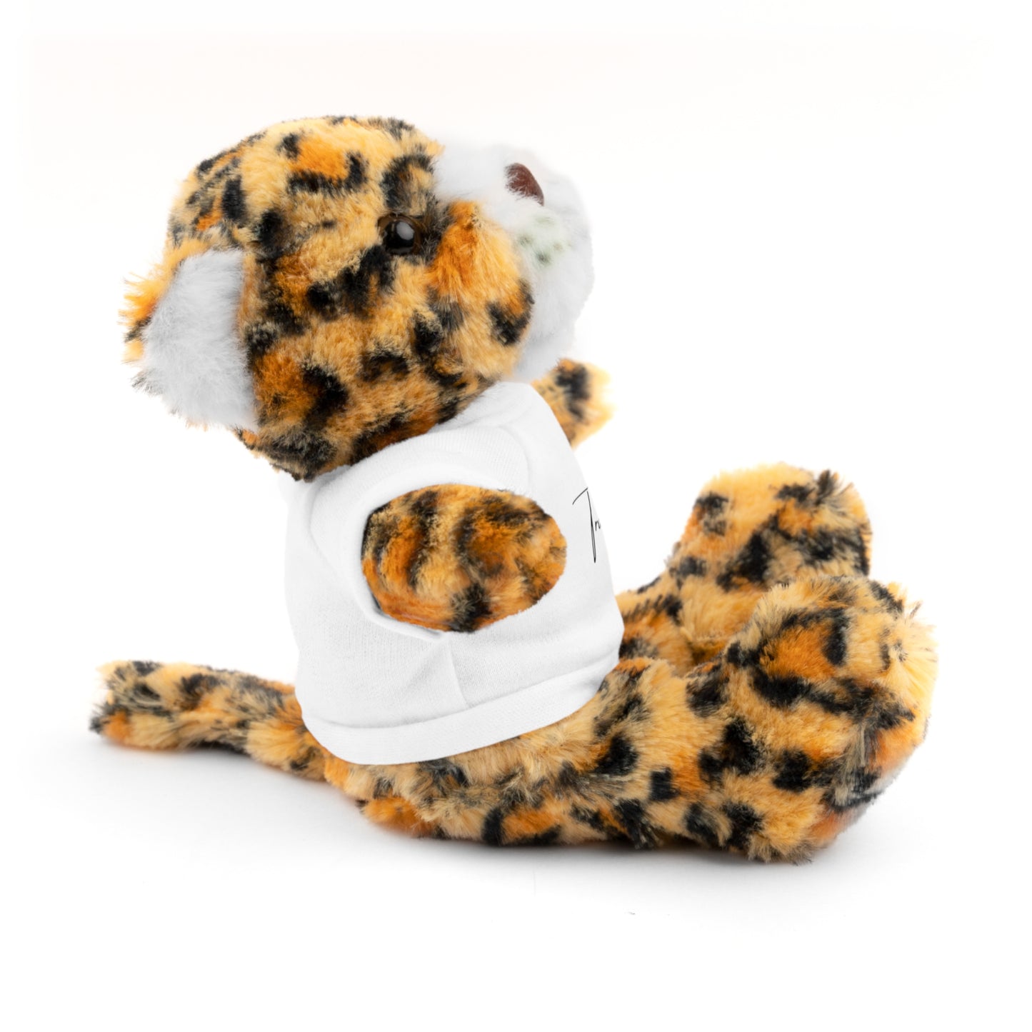 Personalized Stuffed Animal with Custom Tee - Perfect Gift for Kids and Celebrations