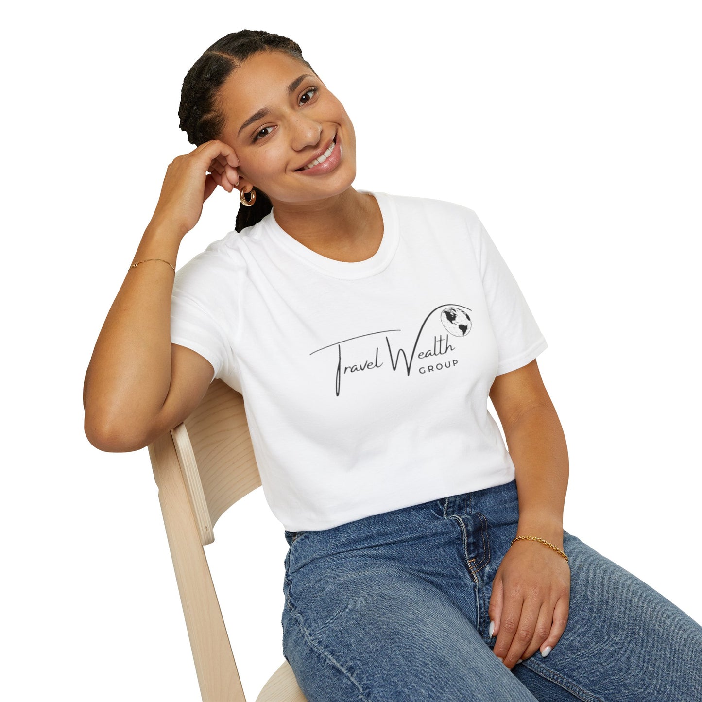 Plain Logo Unisex Softstyle T-Shirt