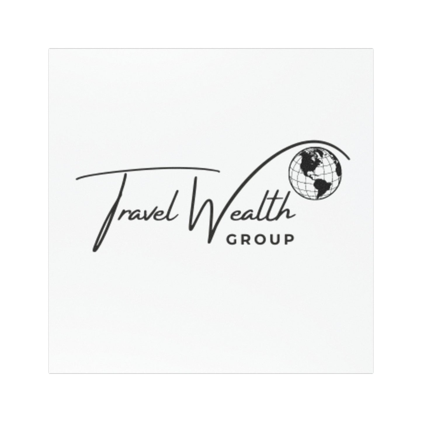 Travel Wealth Group Car Magnet - Stylish Auto Décor for Travel Enthusiasts