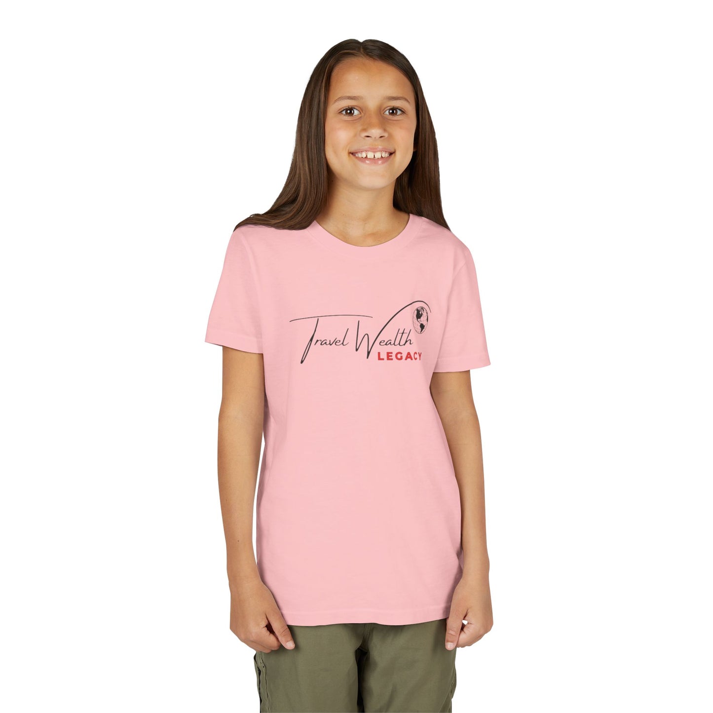 Legacy My Mom May Talk About Travel Non - Stop Youth Short Sleeve Tee
