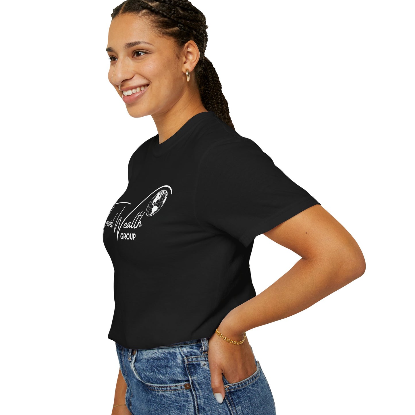 Unisex Garment-Dyed T-shirt I may Talk About Travel Non-Stop