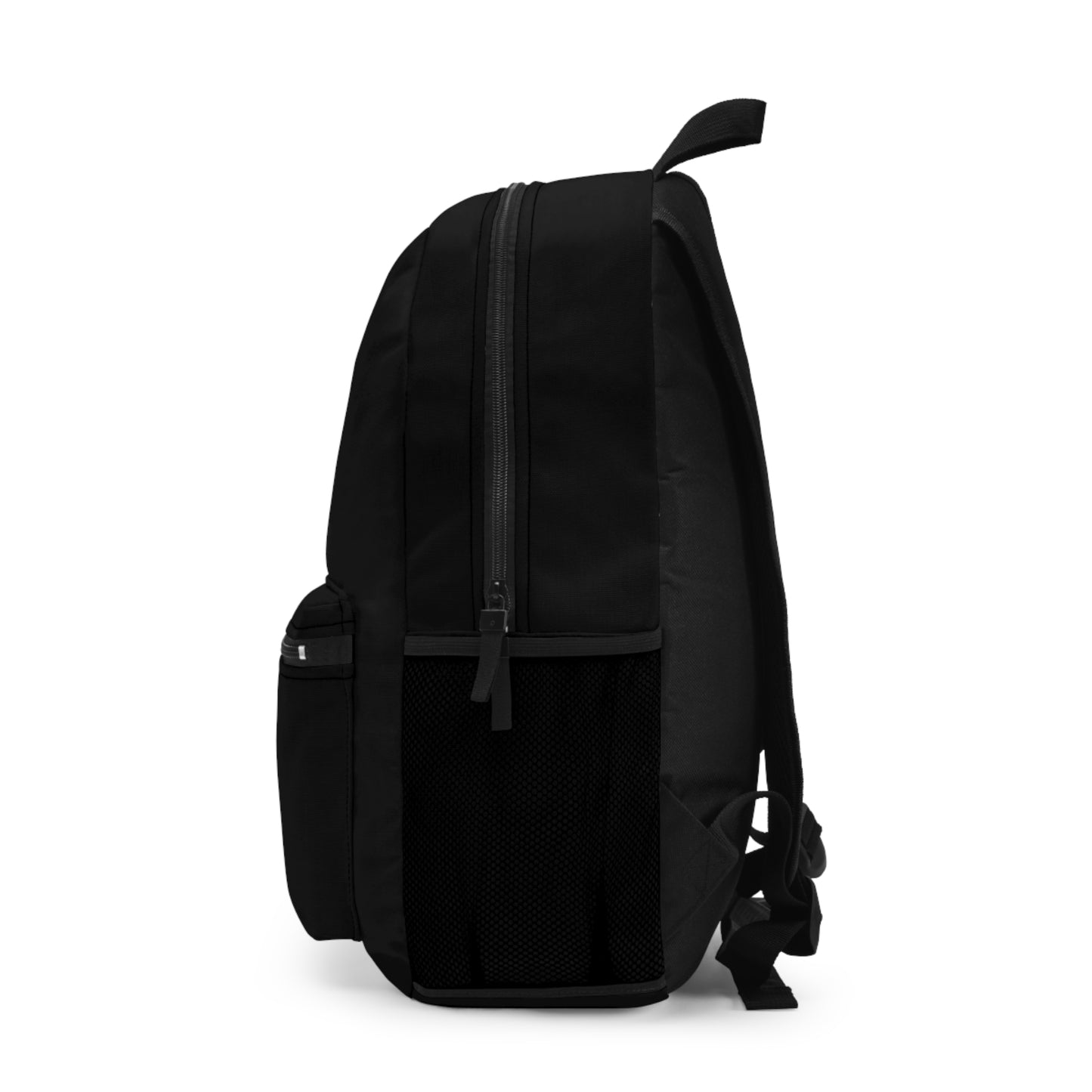 Travel Wealth Group Black Backpack - Stylish and Functional for Everyday Adventures