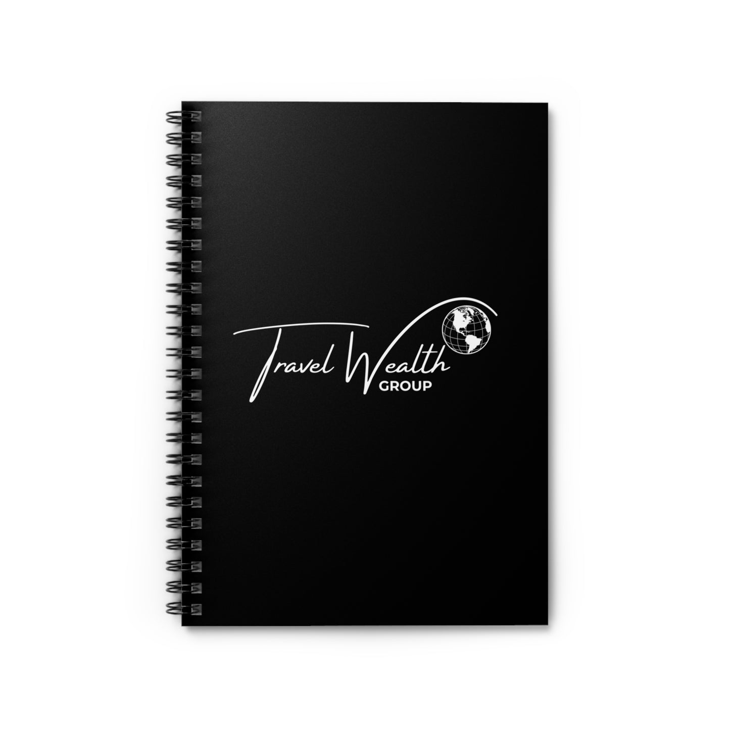 Travel Wealth Group Spiral Notebook - Ruled Line