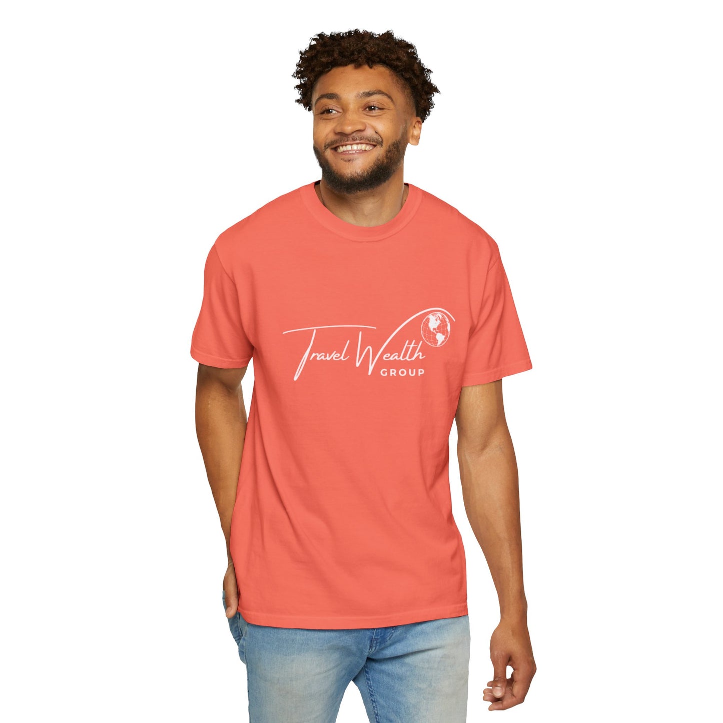 Unisex Garment-Dyed T-shirt I may Talk About Travel Non-Stop