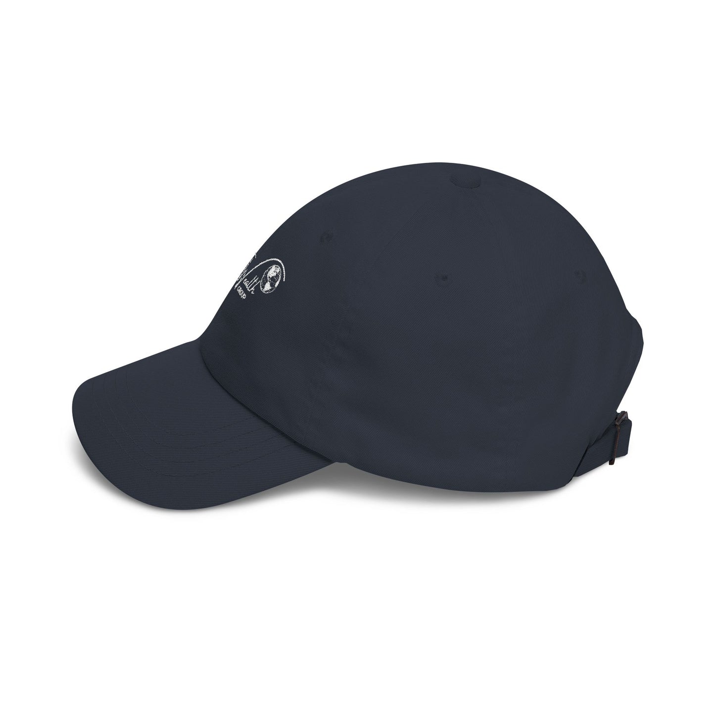 Travel Wealth Classic Dad Cap - Relaxed Black Baseball Hat