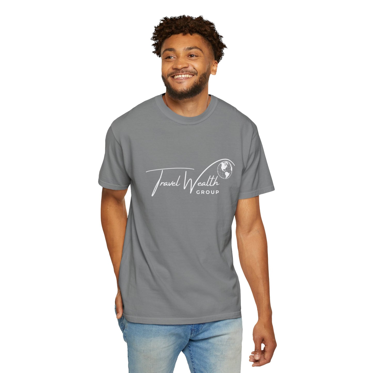 Unisex Garment-Dyed T-shirt I may Talk About Travel Non-Stop