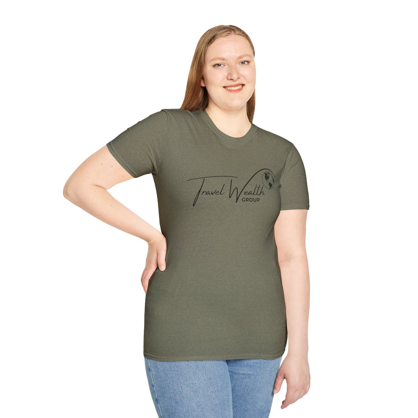 Plain Logo Unisex Softstyle T-Shirt