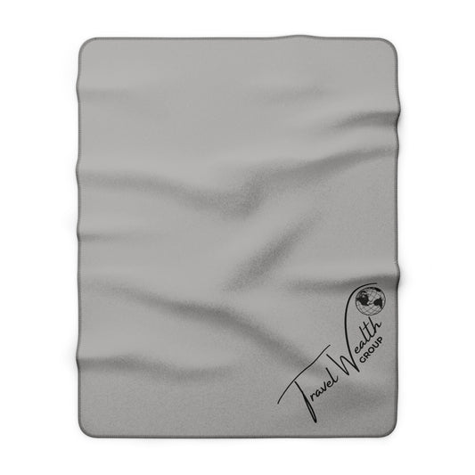 Logo Sherpa Fleece Blanket