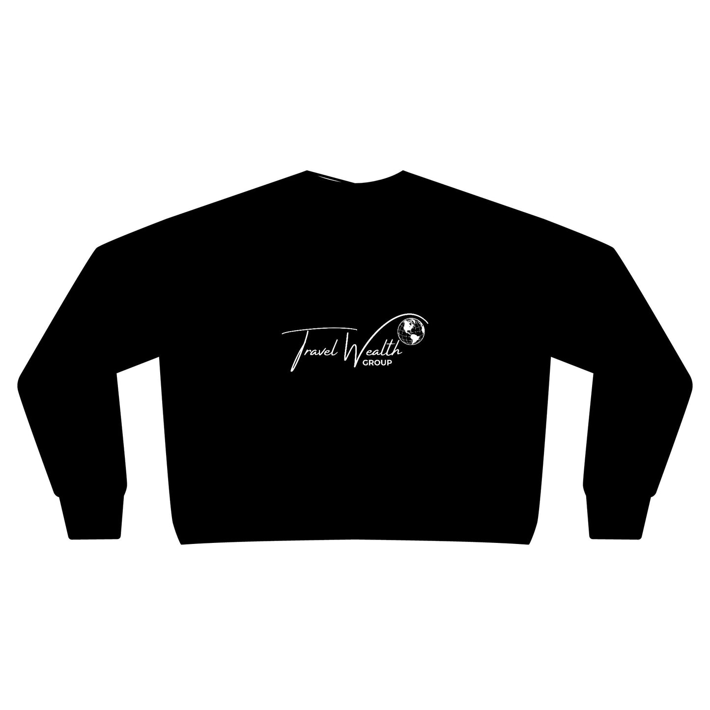 Travel Wealth Group - Women's Relaxed 3-End Boxy Fleece Crewneck Sweatshirt