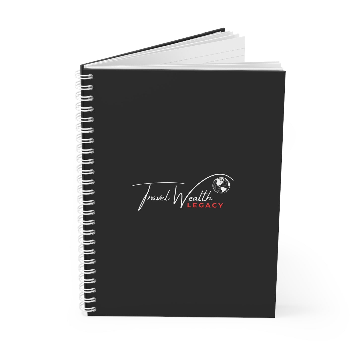 Legacy  Travel Wealth Spiral Notebook - Perfect for Notes and Ideas