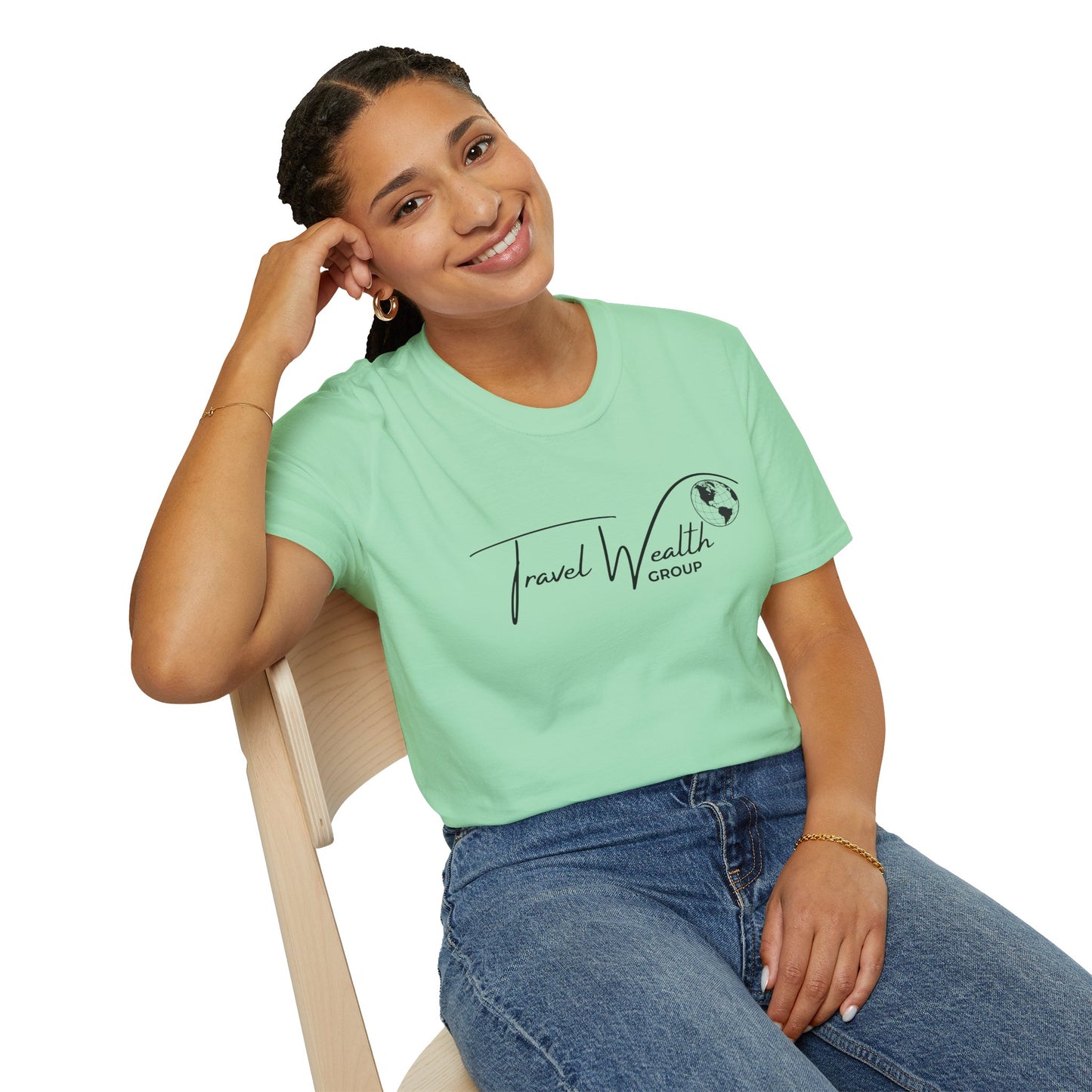 Plain Logo Unisex Softstyle T-Shirt