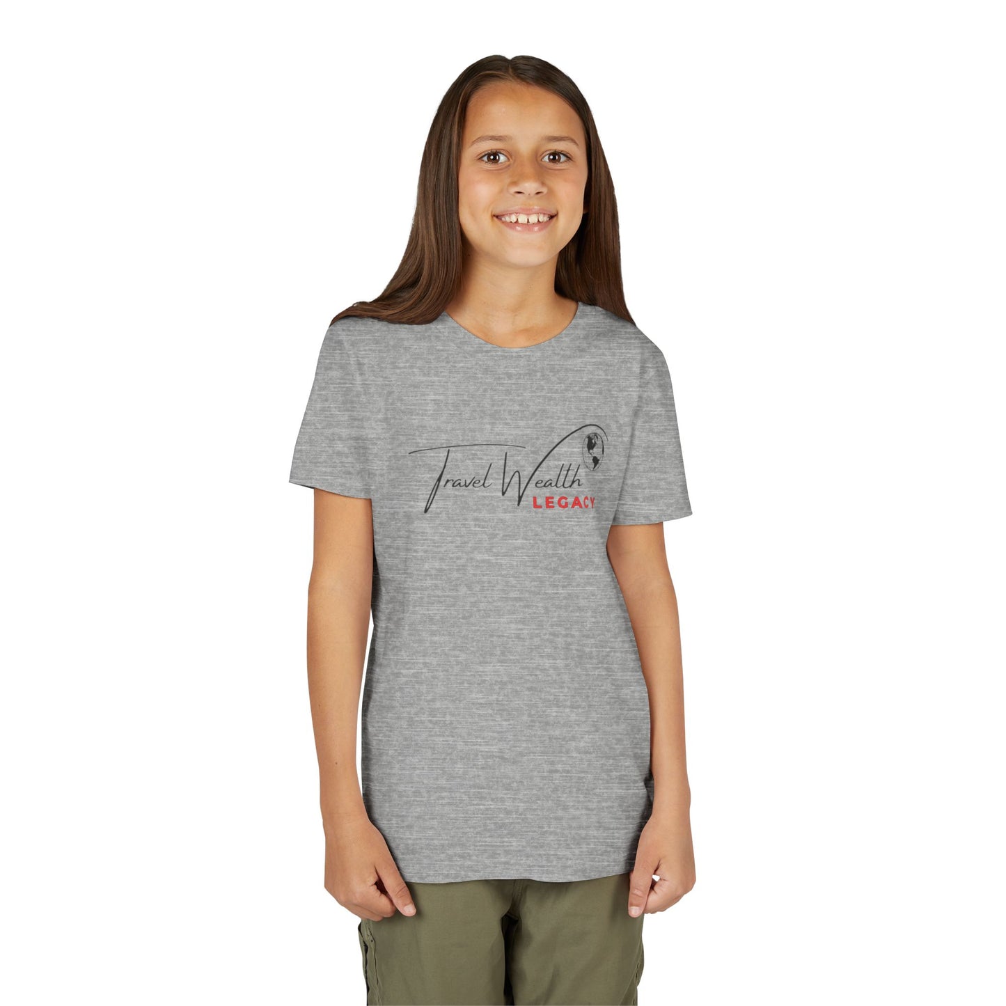 Legacy My Mom May Talk About Travel Non - Stop Youth Short Sleeve Tee