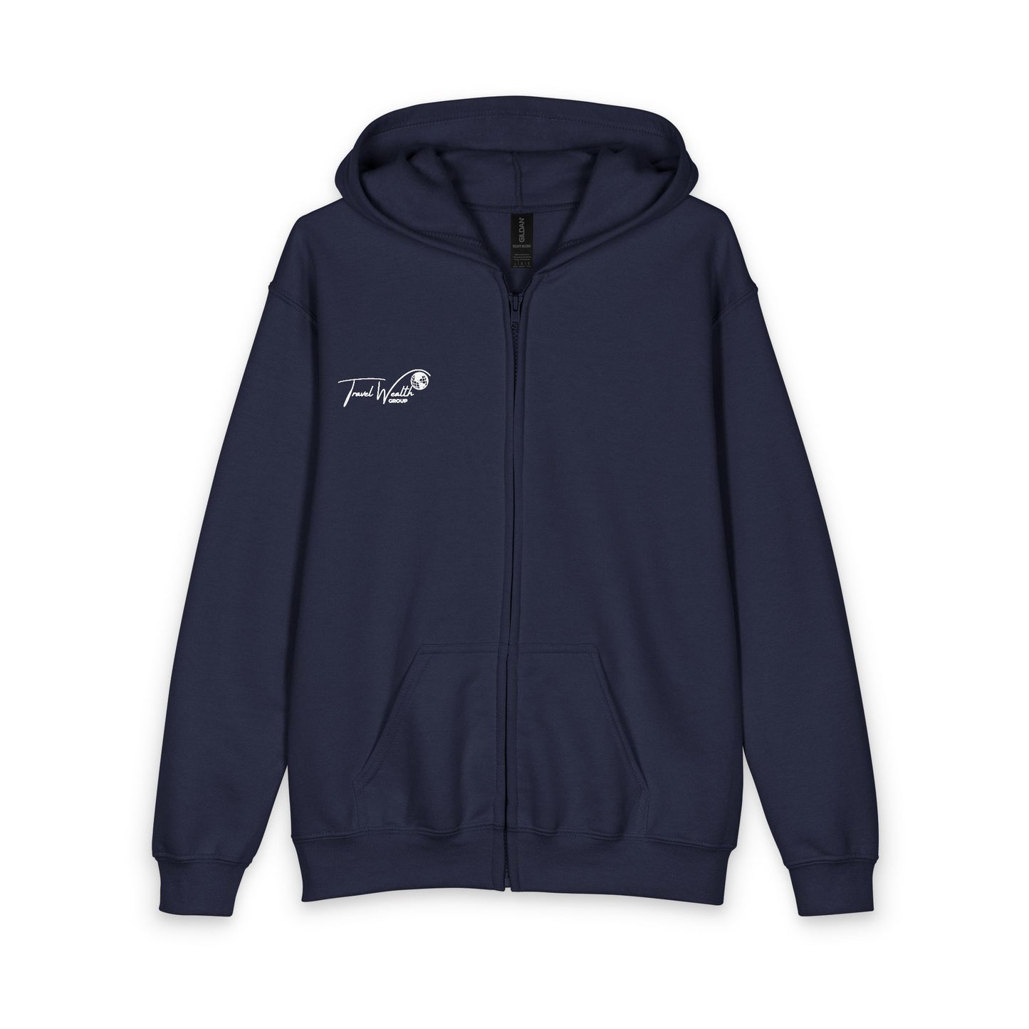 Travel Agent Kid Youth Heavy Blend Zipped Hoodie