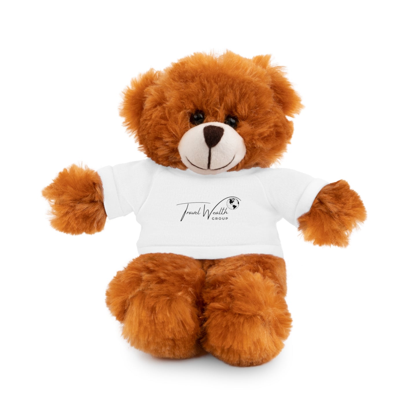 Personalized Stuffed Animal with Custom Tee - Perfect Gift for Kids and Celebrations