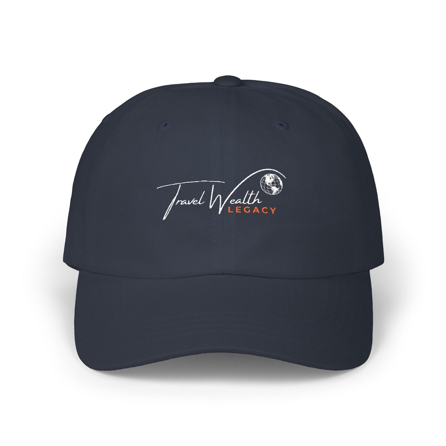 Legacy   Travel WealthClassic Dad Cap - Relaxed Black Baseball Hat