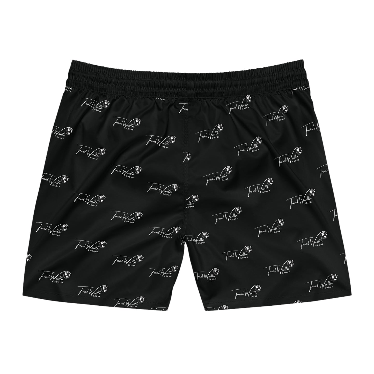 Logo Men's Mid-Length Swim Shorts (AOP)