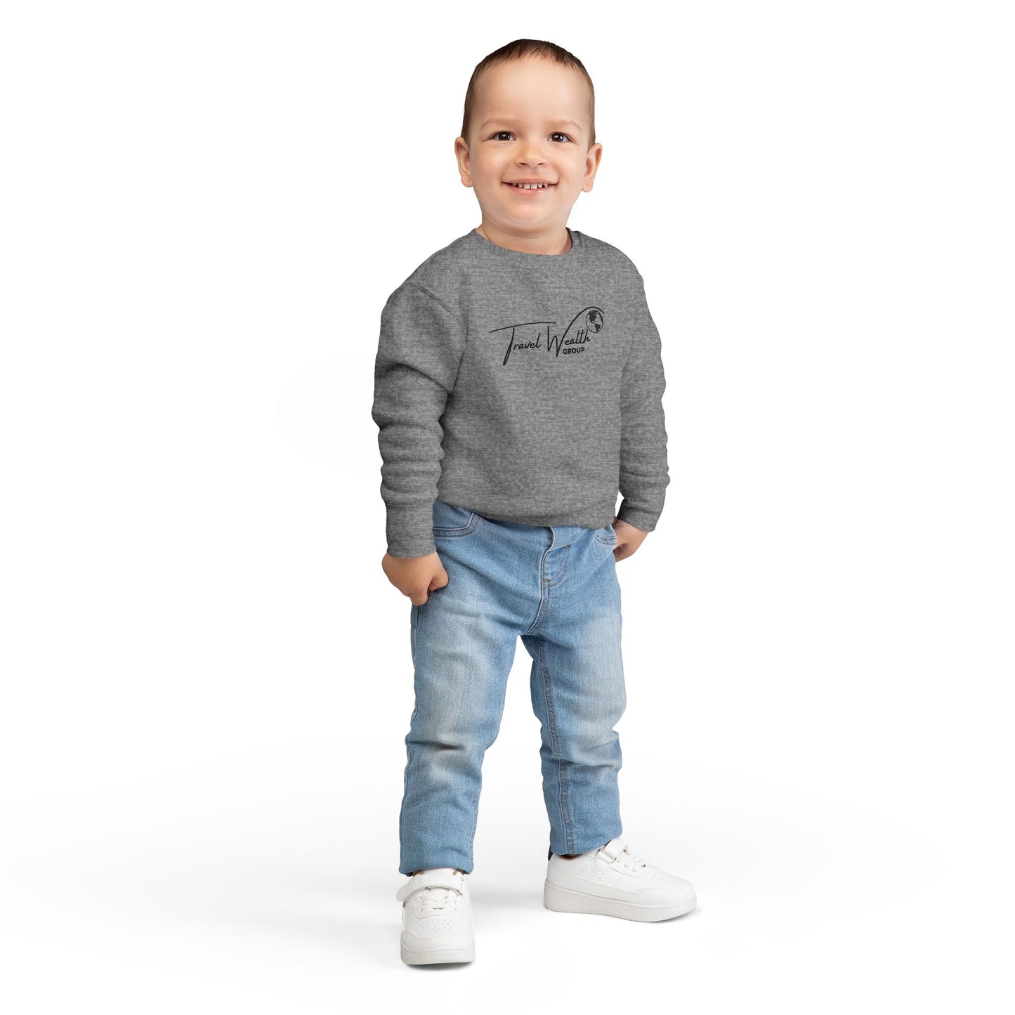 Toddler My mom may talk about travel non-stop Sweatshirt
