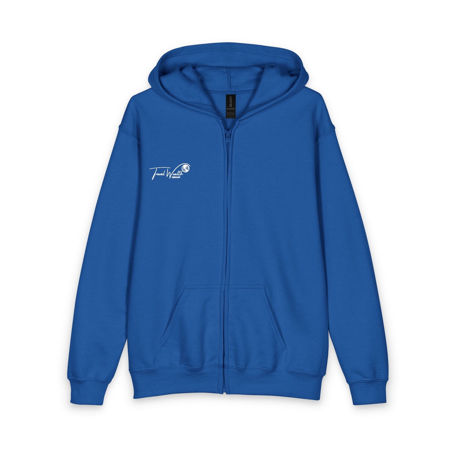 Travel Agent Kid Youth Heavy Blend Zipped Hoodie