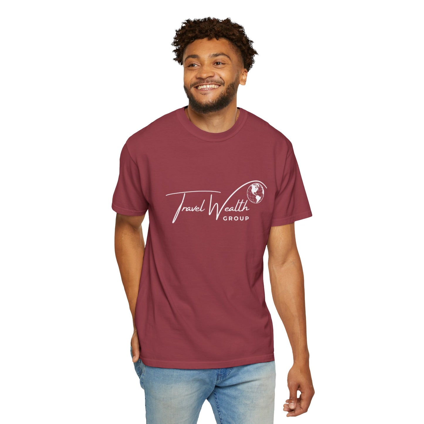 Unisex Garment-Dyed T-shirt I may Talk About Travel Non-Stop