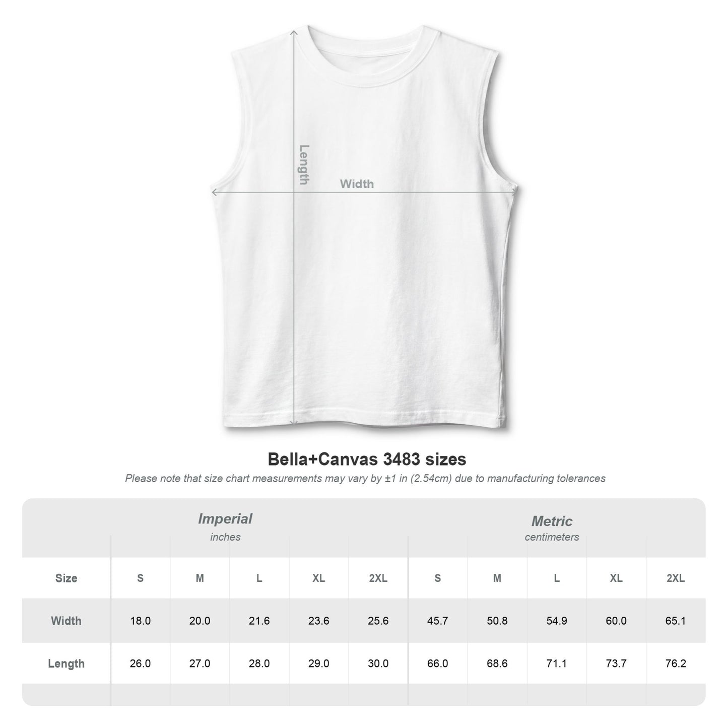 Legacy Logo Unisex Jersey Muscle Tank