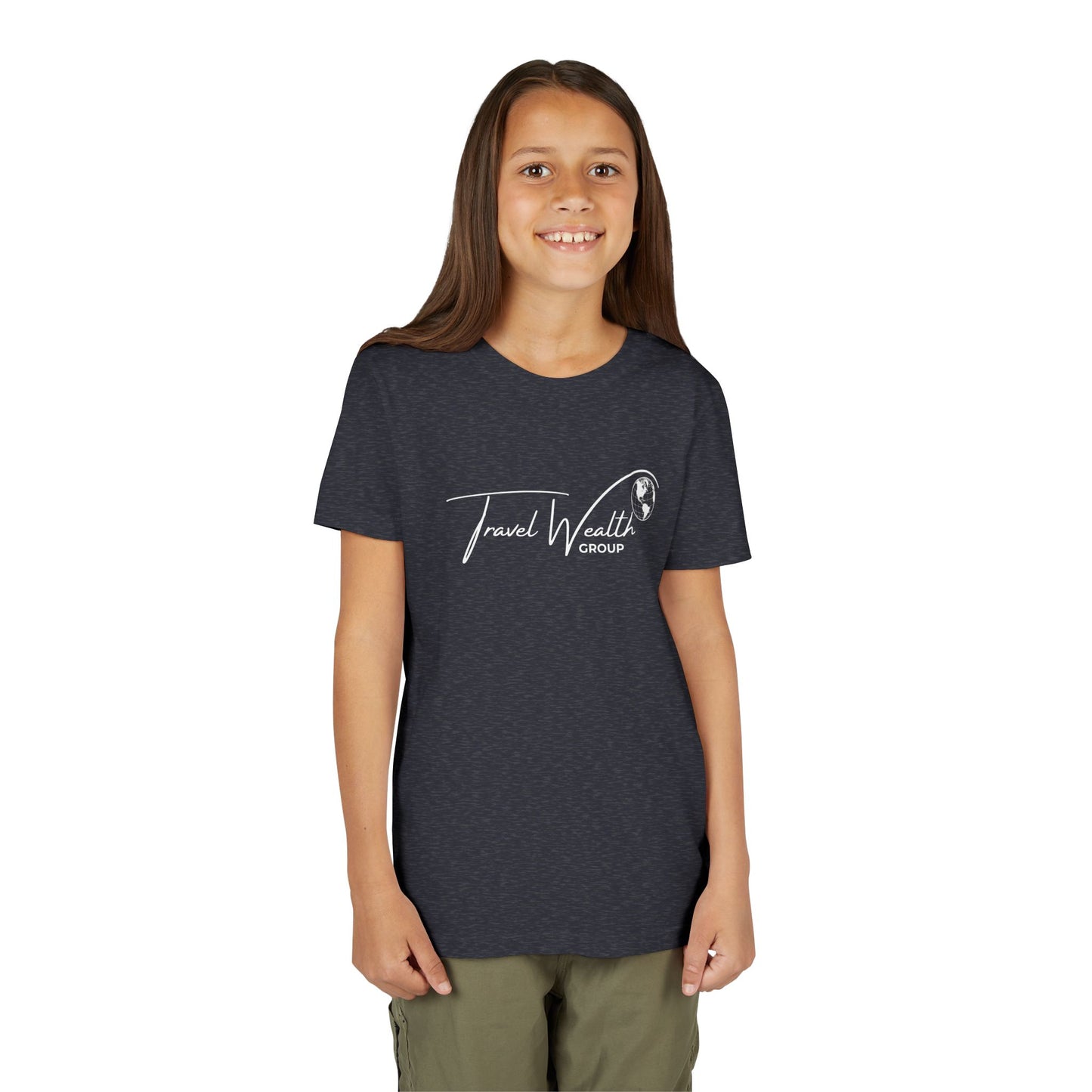 Youth My mom May talk About Travel Non- Stop Short Sleeve Tee