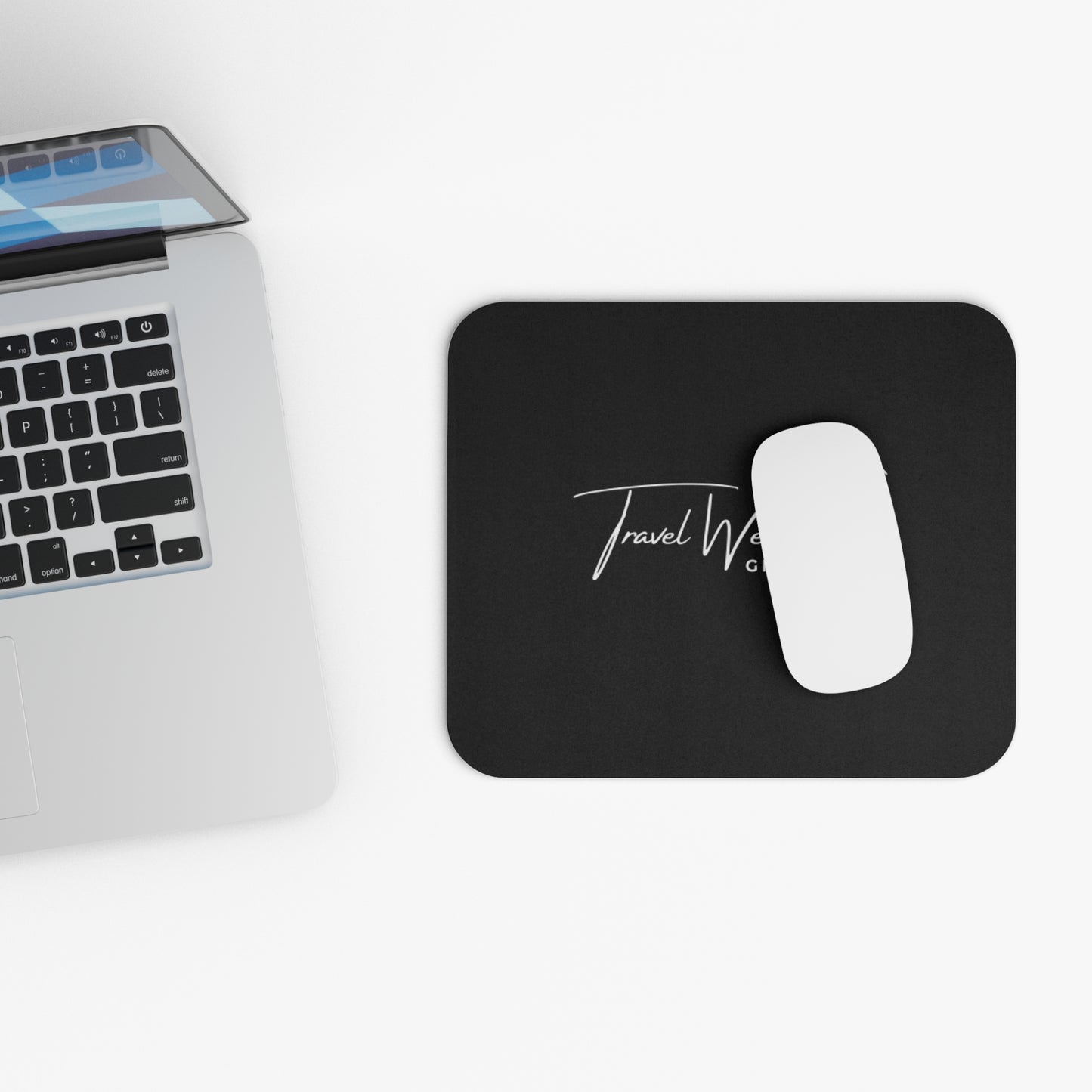 Travel Wealth Group Mouse Pad - Professional Desk Accessory for Travel Enthusiasts