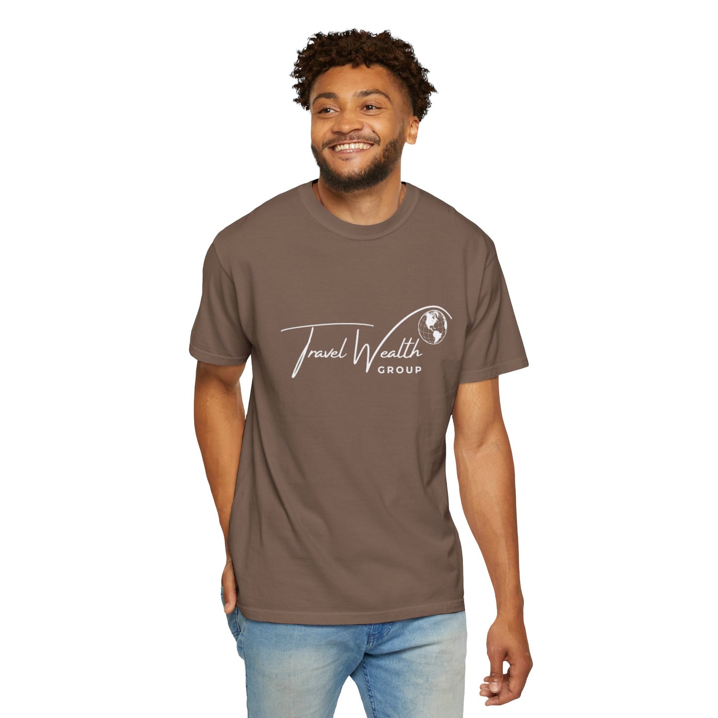 Unisex Garment-Dyed T-shirt I may Talk About Travel Non-Stop