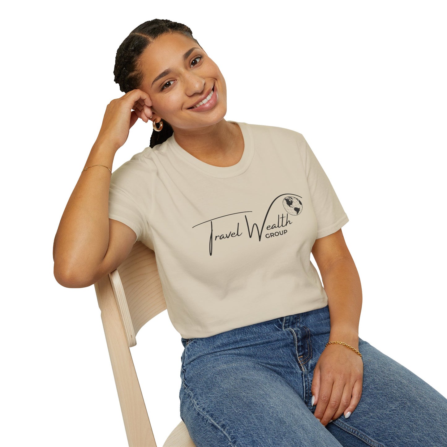 Plain Logo Unisex Softstyle T-Shirt
