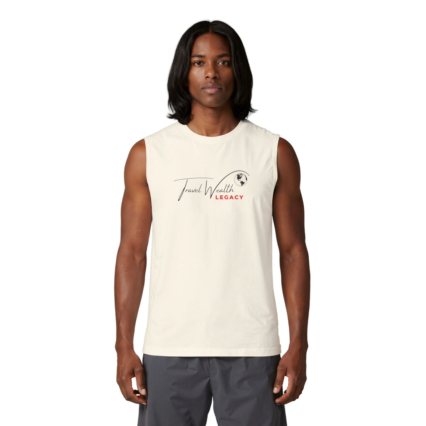Legacy Logo Unisex Jersey Muscle Tank
