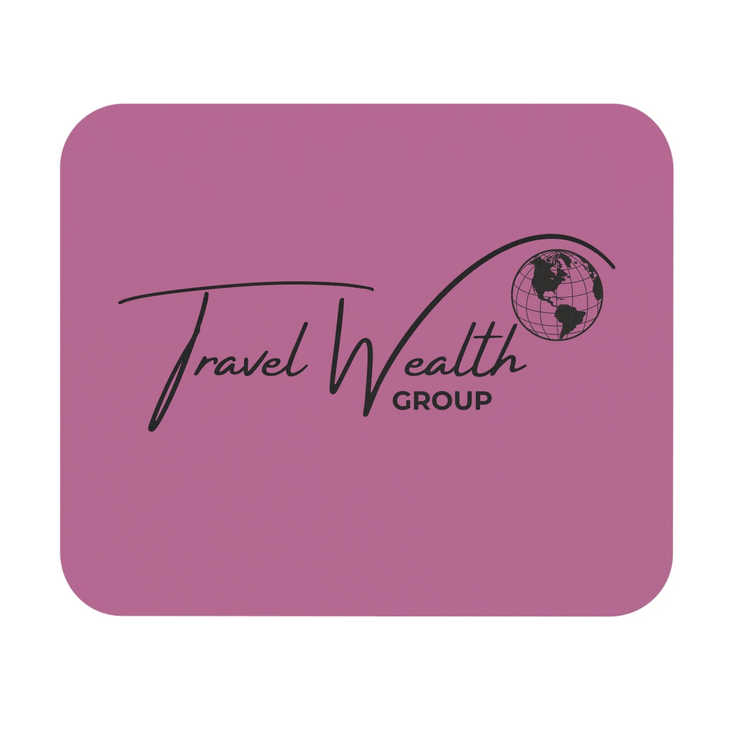 Travel Wealth Group Mouse Pad - Professional Desk Accessory for Travel Enthusiasts