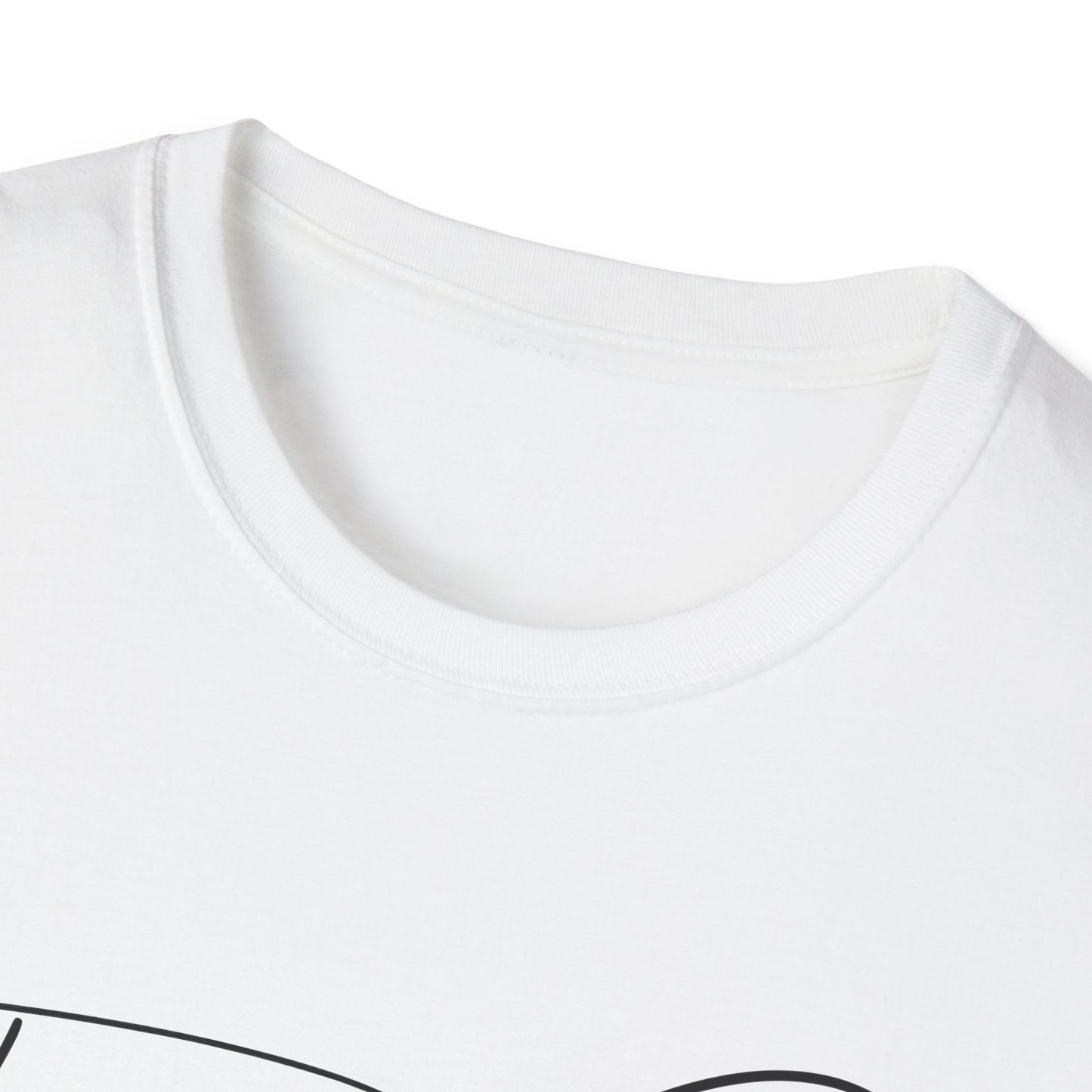 Plain Logo Unisex Softstyle T-Shirt
