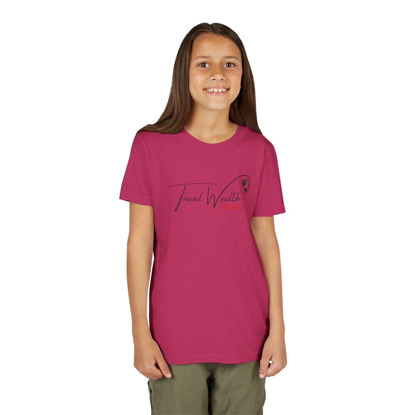Legacy My Mom May Talk About Travel Non - Stop Youth Short Sleeve Tee