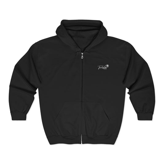 Travel Wealth Group Unisex Full Zip Hoodie - Cozy & Stylish for Adventurers