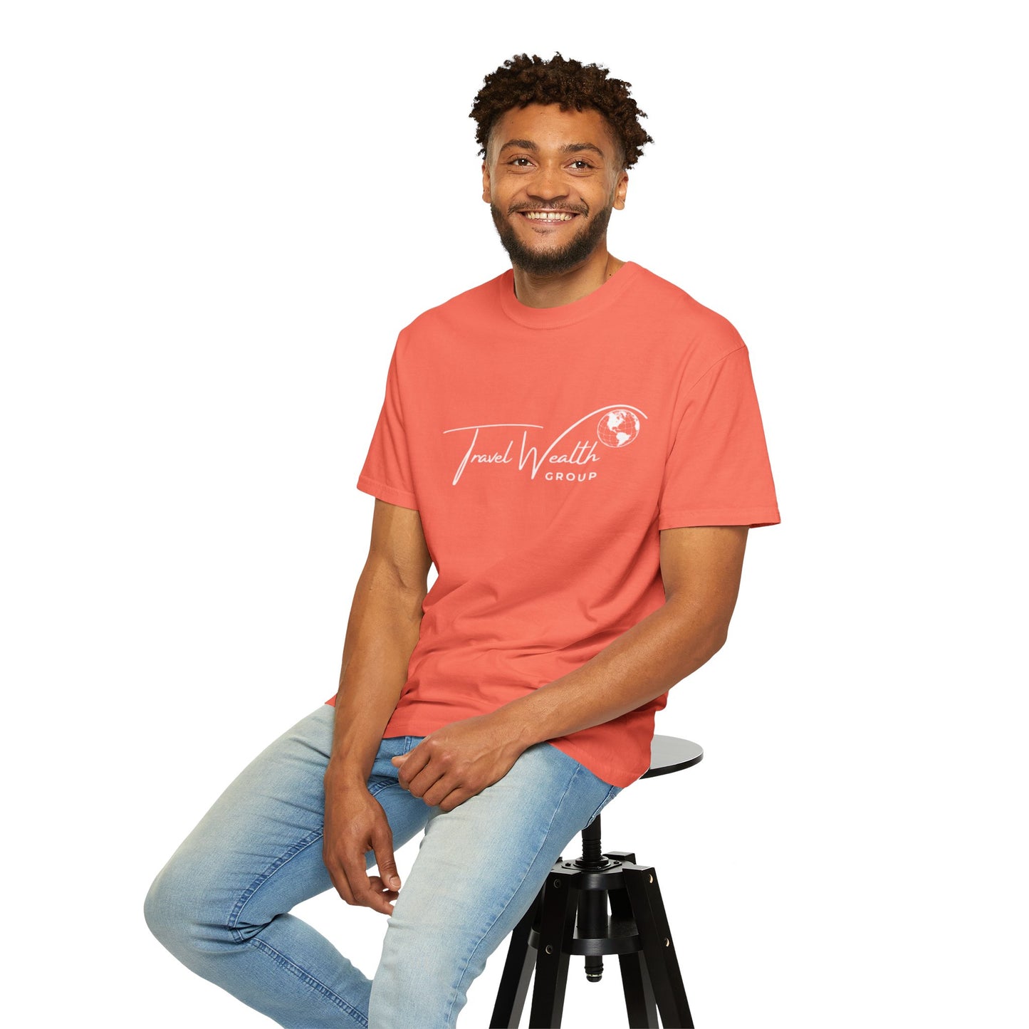 Unisex Garment-Dyed T-shirt I may Talk About Travel Non-Stop