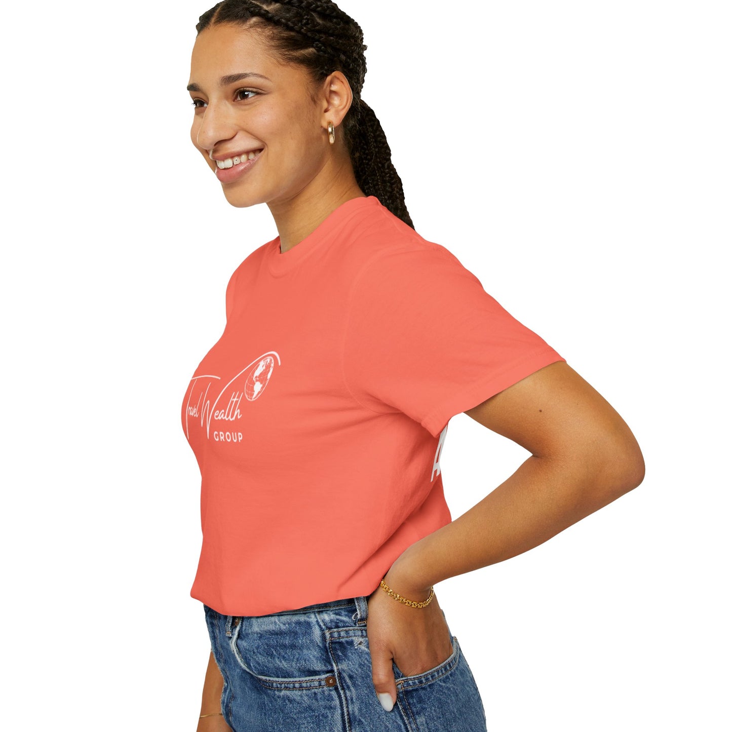 Unisex Garment-Dyed T-shirt I may Talk About Travel Non-Stop