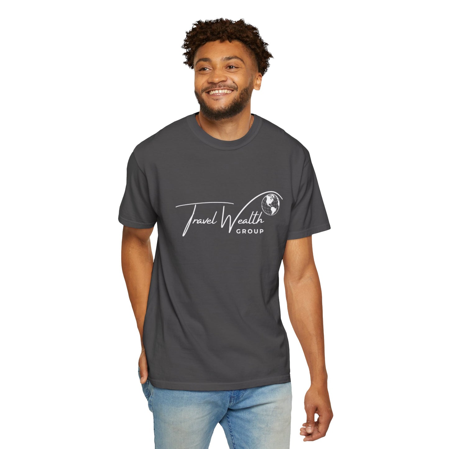 Unisex Garment-Dyed T-shirt I may Talk About Travel Non-Stop