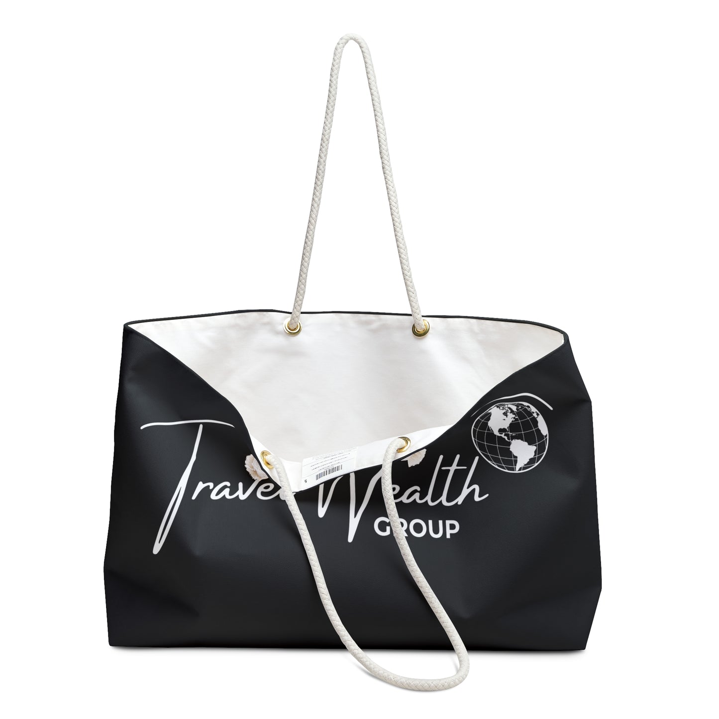 Travel Wealth Weekender Bag – Stylish Tote for Getaways & Adventures