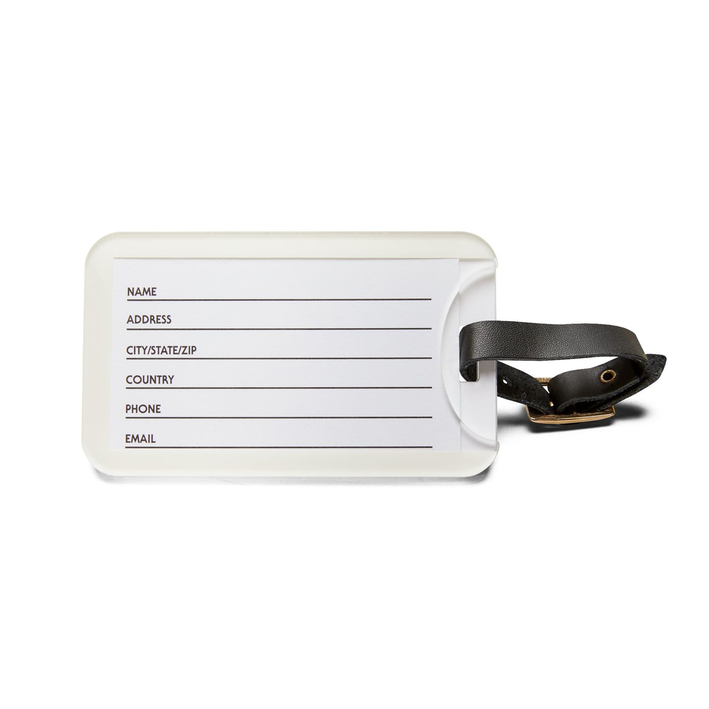Legacy Personalized Travel Luggage Tag - Stylish & Durable for Globe Trotters
