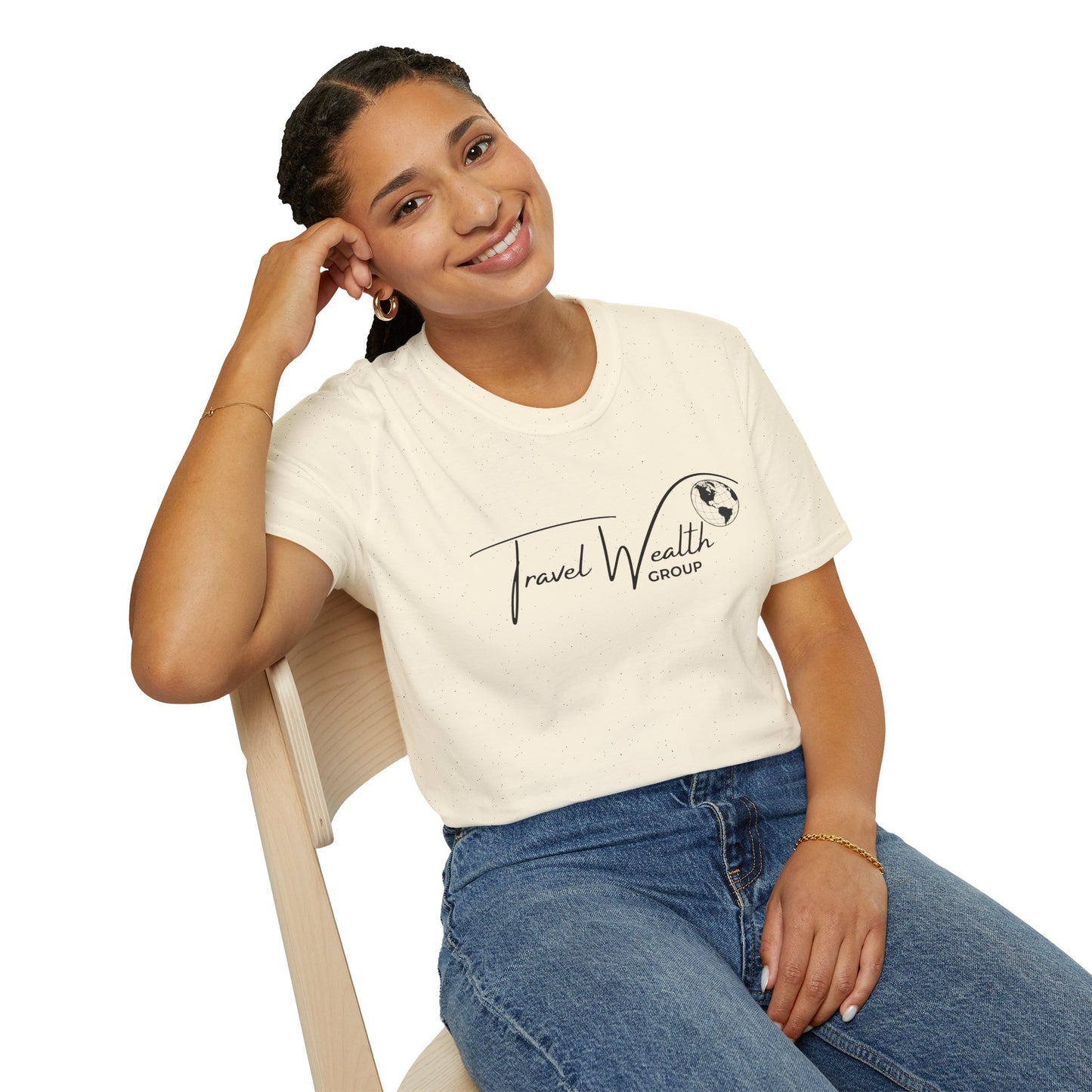 Plain Logo Unisex Softstyle T-Shirt