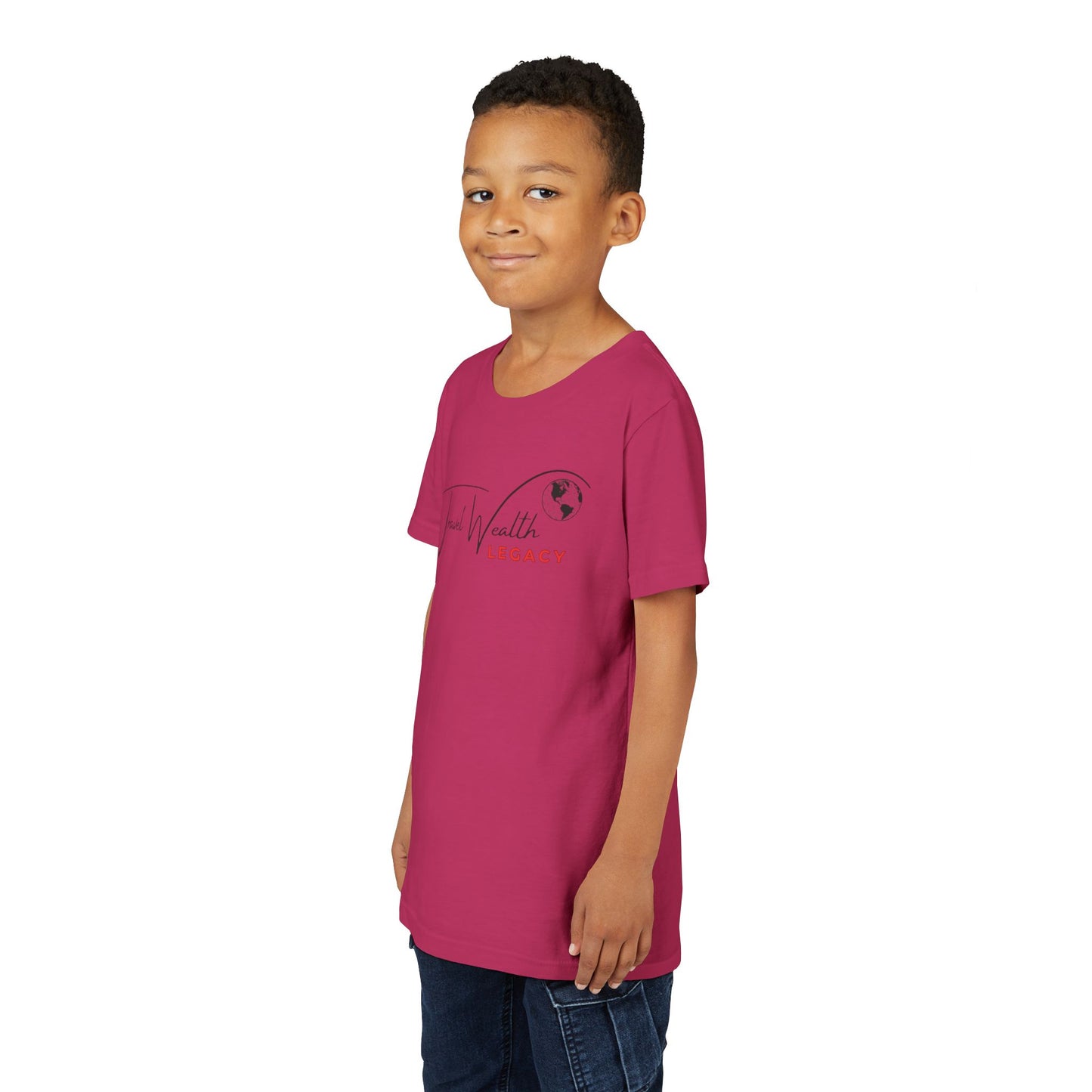 Legacy My Mom May Talk About Travel Non - Stop Youth Short Sleeve Tee