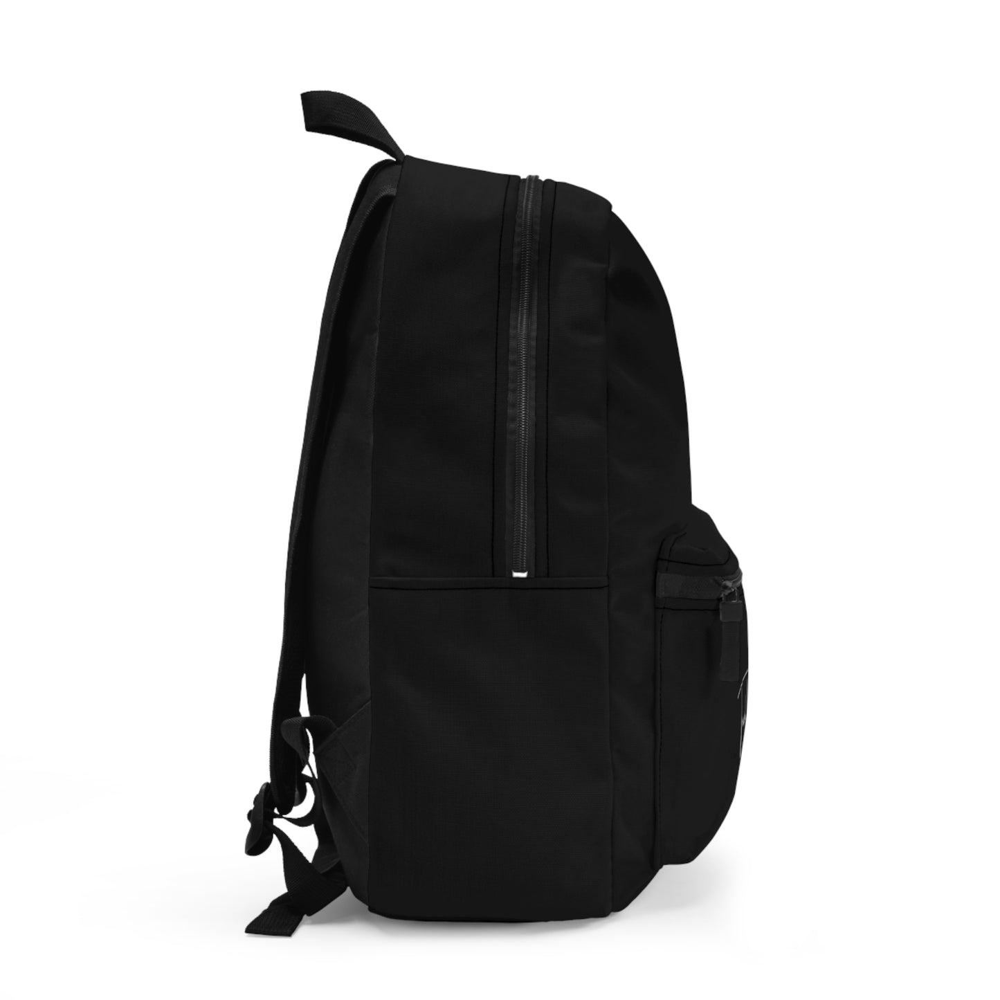 Travel Wealth Group Black Backpack - Stylish and Functional for Everyday Adventures